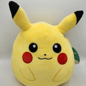 Pikachu Squishmallows 10” Kellytoy Authentic Pokémon In Hand NWT